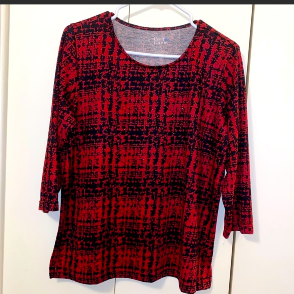 ♦️NWDT Croft & Barrow Sparkle Soft Tee
